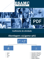 Aula - Coeficiente de Atividade - Uniquac e Unifac