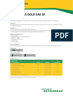 Petrobras Gold SAE 50 lubricante transmision manual