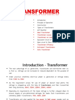 Principle of Operation Construction Types of Transformers Emf Equation
