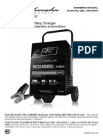 SE-4020-CA: Model / Modelo: Automatic Battery Charger Cargador de Baterías Automático