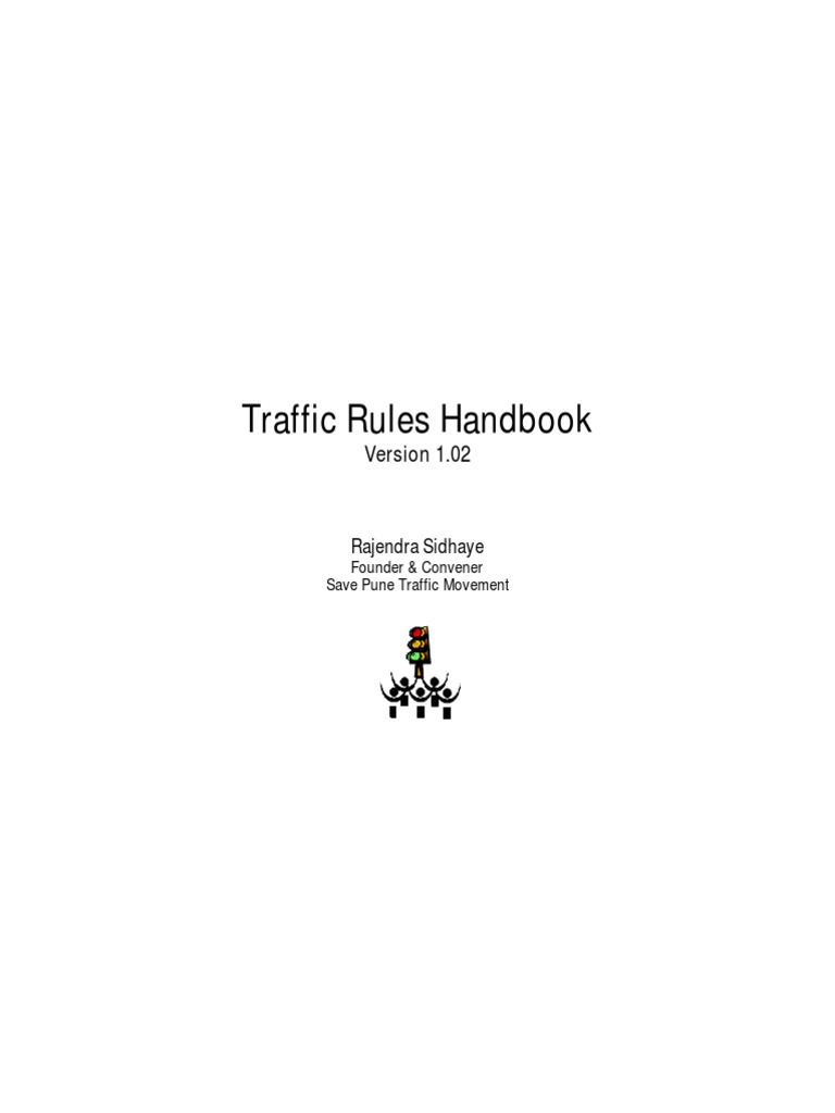 Traffic Rules For All Including You | PDF | Traffic | Driver's License