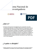 Sistema Nacional de Investigadores