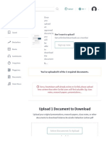 Upload 1 Document To Download: Search