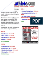 Wrestling-Specific Work Capacity Circuit 1