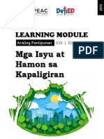 Learning Module: Mga Isyu at Hamon Sa Kapaligiran