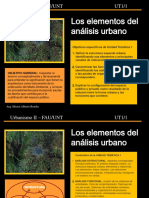 Los Elementos Del Análisis Urbano: Urbanismo II - FAU/UNT UT1/1