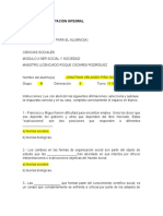 Autoevaluación 4 Modulo 4 Ser Social y Sociedad Tema Teorias Sociales Explicaciones e Interpretaciones