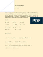 2 Caudal Velocidad, Área, Volumen, Tiempo PDF