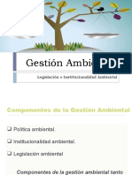 Legislación e Institucionalidad Ambiental