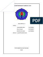 A - 12 - Financial Statement Anasylis Case