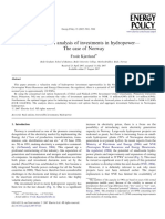 A real option analysis of investments in hydropower—_The case of Norway.pdf