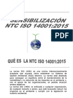 Sensibilizacion de NTC Iso 140012004