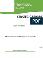 PIA Strategic Report Analysis