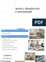 Esterilización y Desinfección de Instrumental