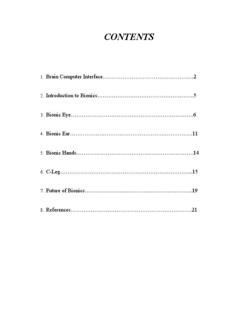 Brain Computer Interface | PDF | Prosthesis | Retina