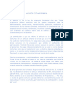 La Cuota Extraordinaria PDF