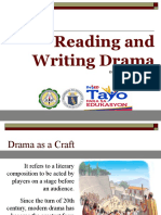 Reading and Writing Drama: Ernesto Cordero Collo, Jr. Lecturer