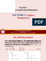 Laplace Transform 3: Math 9 Advanced Engineering Mathematics