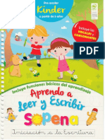 Aprendo a Leer y Escribir Kinder