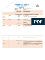 Horario Semana 3