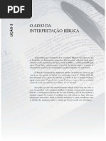 003 - Lição 3  o Alvo da Interpretação Bíblica