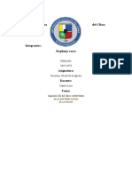 Cuarto Reporte de Lectura - Doctrina Social de La Iglesia