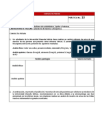 Consulta Previa Analisis Fisicoquimico de La Orina