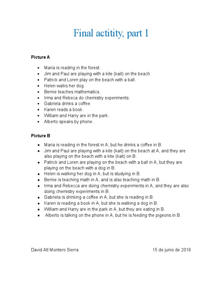 09 Final Actitity Part 1 | PDF