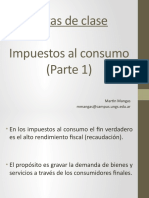 Notas de Clase - Impuestos Al Consumo - Parte 1