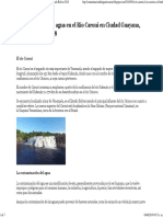 Contaminación Del Río Caroni PDF
