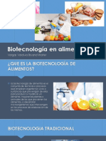 Biotecnologia de Alimentos