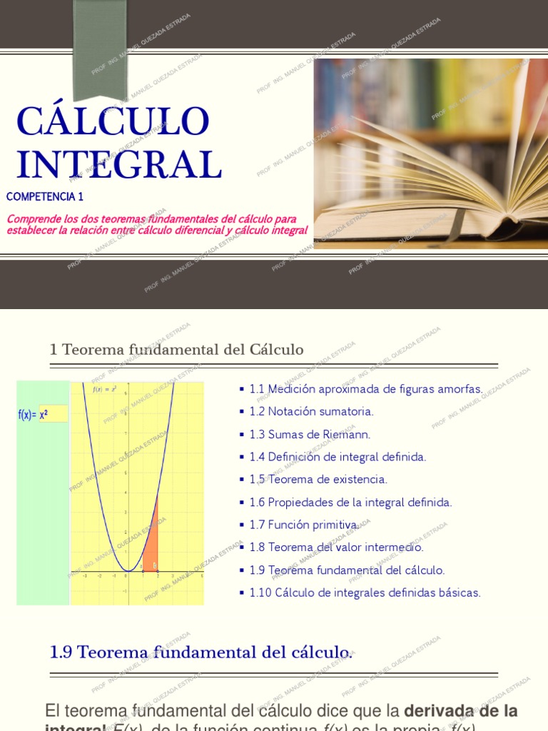Teorema Fundamental del Cálculo | PDF | Integral | Derivado