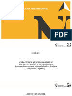 2 Sesion Caracteristicas Canales de Distribucion A Nivel Internacional PDF