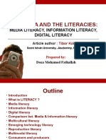 Understanding Media, Information and Digital Literacies