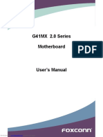 G41MX 2.0 Series Motherboard: Downloaded From Manuals Search Engine