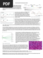 Thread Spacing Practical Report