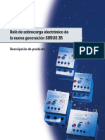 Direcciones de Siemens en Latinoamérica: Relé de Sobrecarga Electrónico de La Nueva Generación SIRIUS 3R