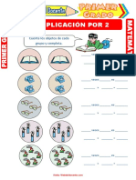 Multiplicación Por 2 para Primer Grado de Primaria PDF
