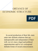 The Importance of Economic Structure