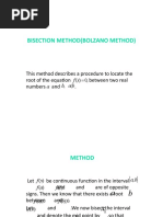 Bisection Method