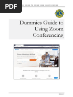 Dummies Guide To Zoom