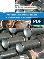 BPHE Process Gas Waste Heat Boilers With Thin Flexible Tubesheet Design E BORSIG