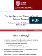 MI - Significance of Theory in Research.20.02.20