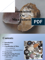 Presentation On Mica Industry