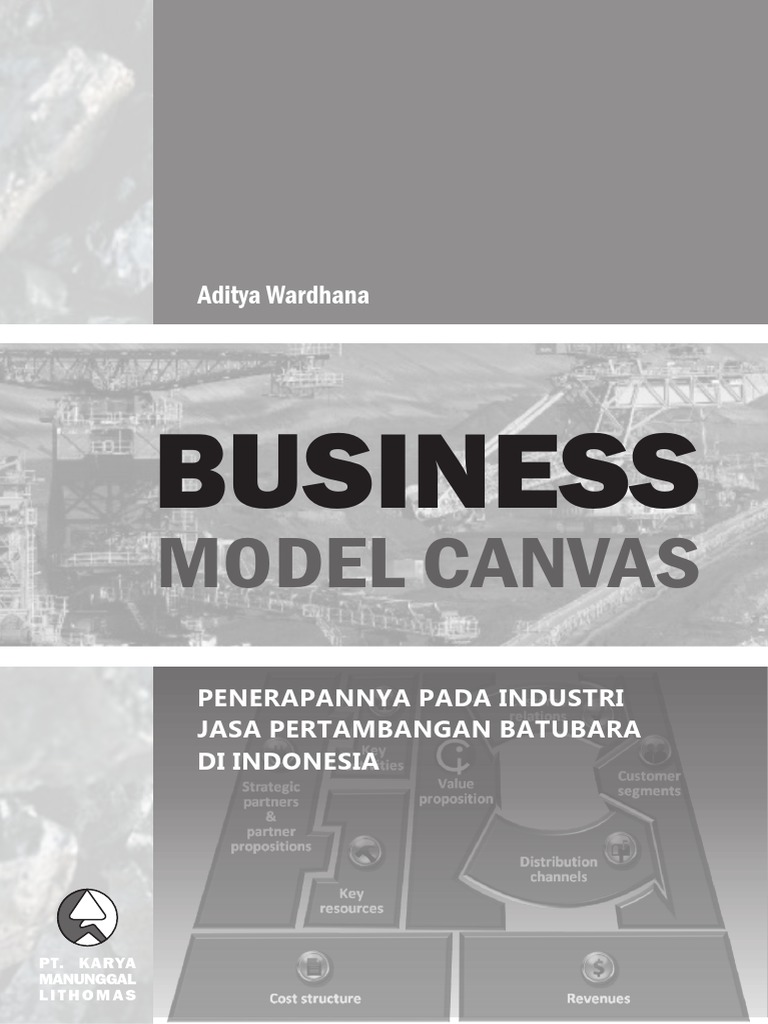 Business Model Canvas Riset Batubara | PDF