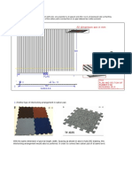 All Dimension Are in MM: Plan and Section of Rubber Pad Required As A Concrete Mould