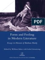 Form and Feeling in Modern Lite - William Baker PDF