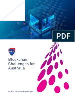 Blockchain Challenges For Australia: An ACS Technical White Paper
