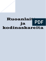 KATS Kuvasanakirja Ruoanlaitto Ja Kodinaskareita