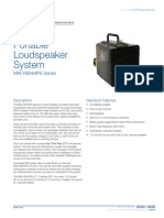 85001-0636 - Portable Loudspeaker System